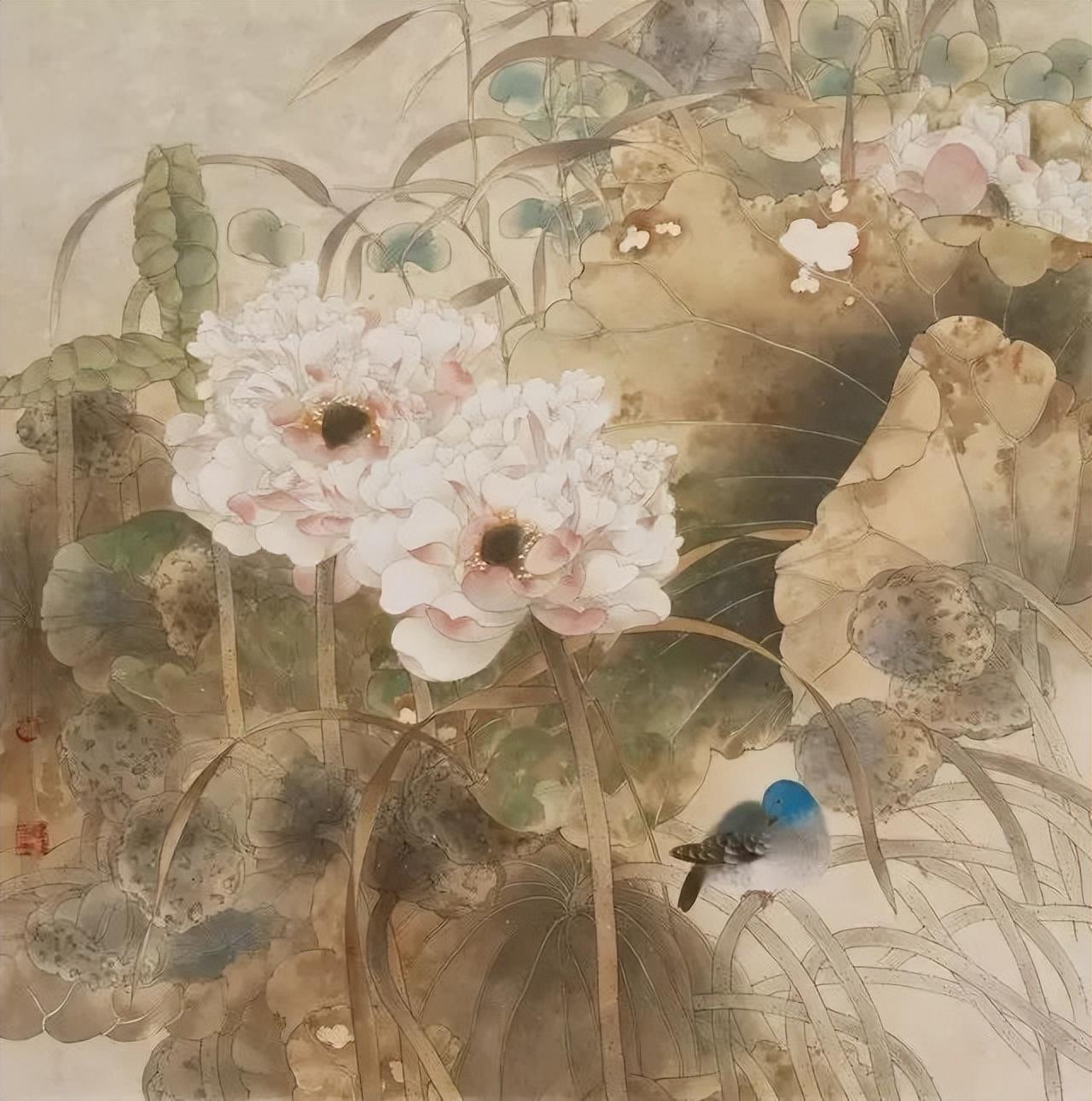 「津门网」荷花专辑|贾广健:画家眼里出荷花