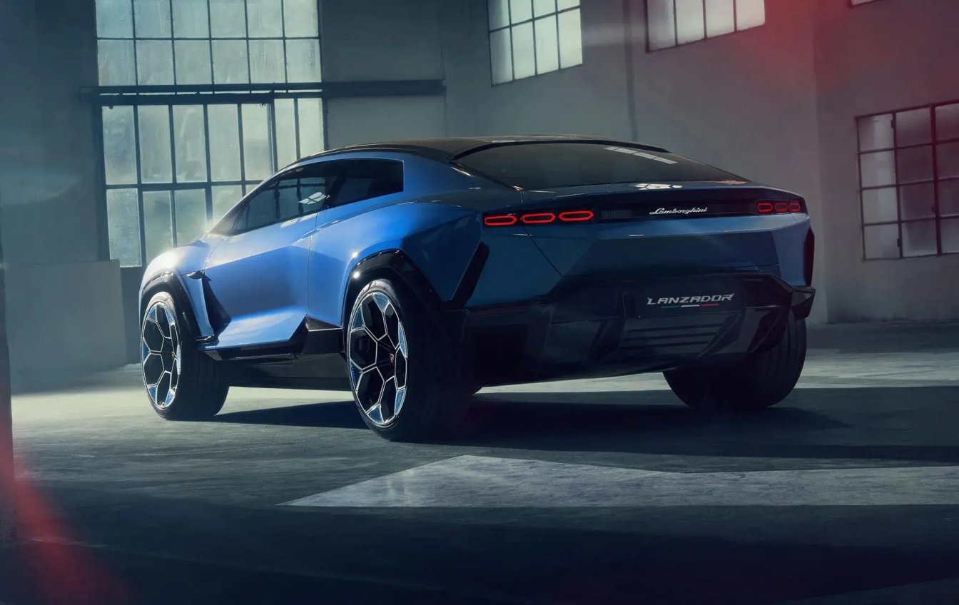 兰博基尼发布lanzador概念车,2 2纯电gt跑车,预计2028年量产