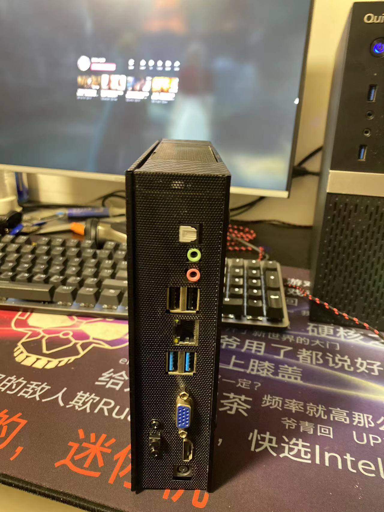 400元包邮2l体积itx4代酷睿i3-4150小电脑满血无限制打败19%用户