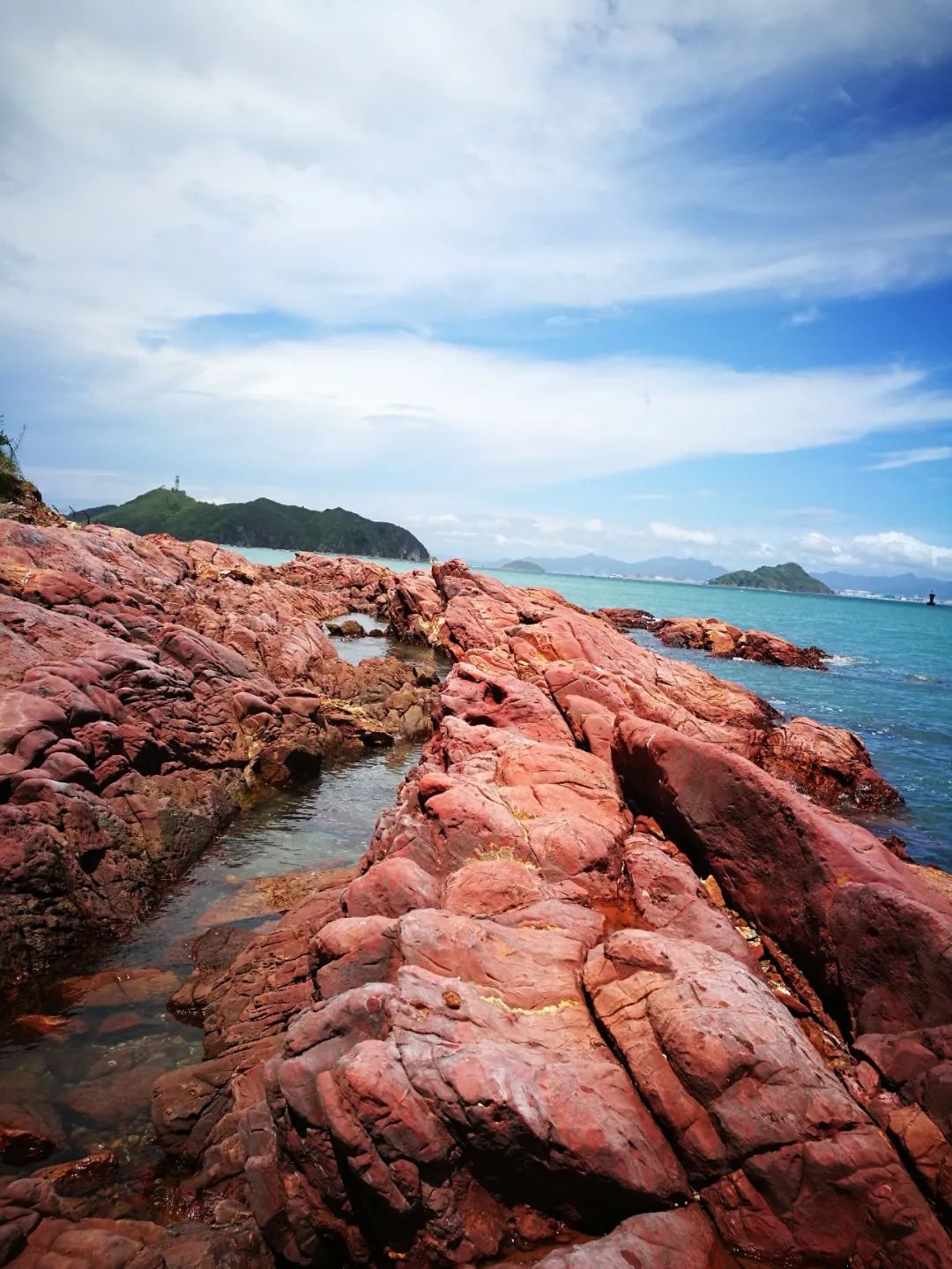 深圳经典最美海岸线红排角