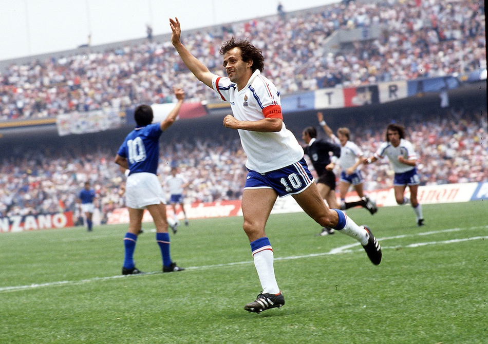 1986年世界杯1/8决赛(3),法国力斩意大利,马特乌斯绝杀摩洛哥