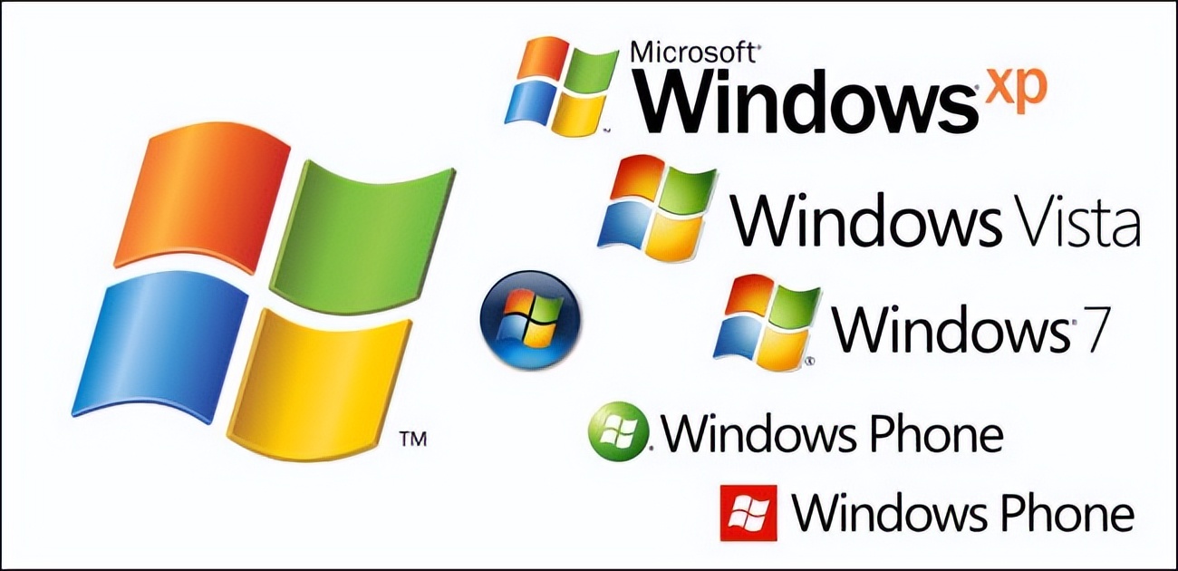37年过去了,微软windows徽标设计的十个变化