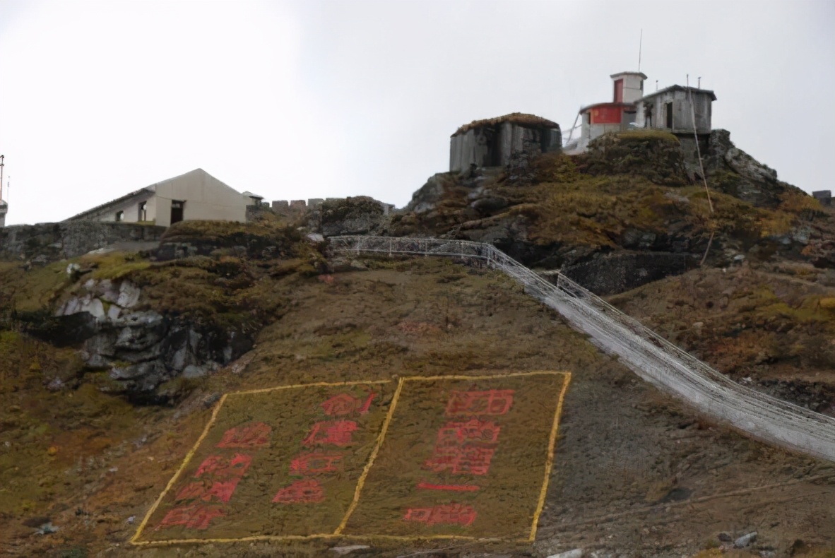 1989年春节,乃堆拉哨所,白团长给我们送来了小白菜