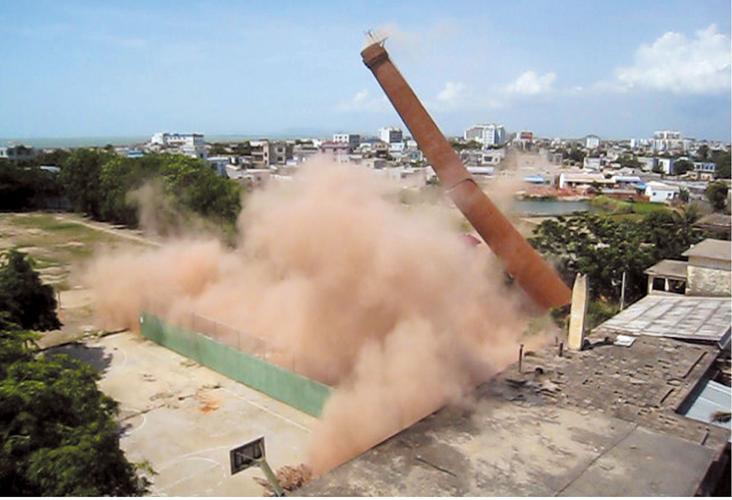 回顾广东工程师造出聚能爆破管爆炸时实现能量水平方向一刀切