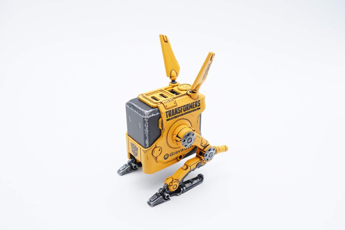 潮玩设计,变形金刚出击,重力星球 狗氮a65 大黄蜂充电器评测