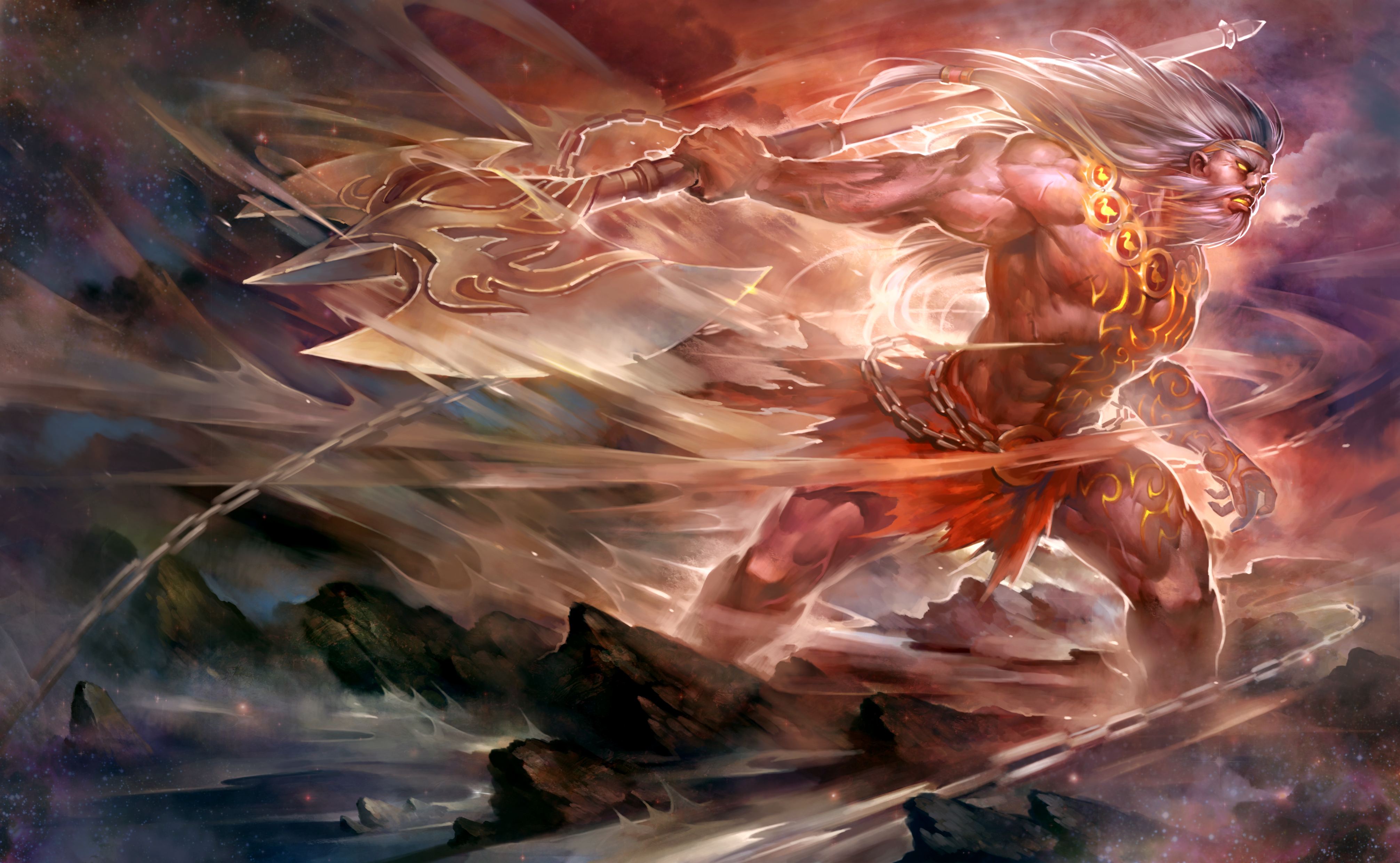 上古神话最强战神排行:斗战胜佛孙悟空垫底,战神刑天屈居第二