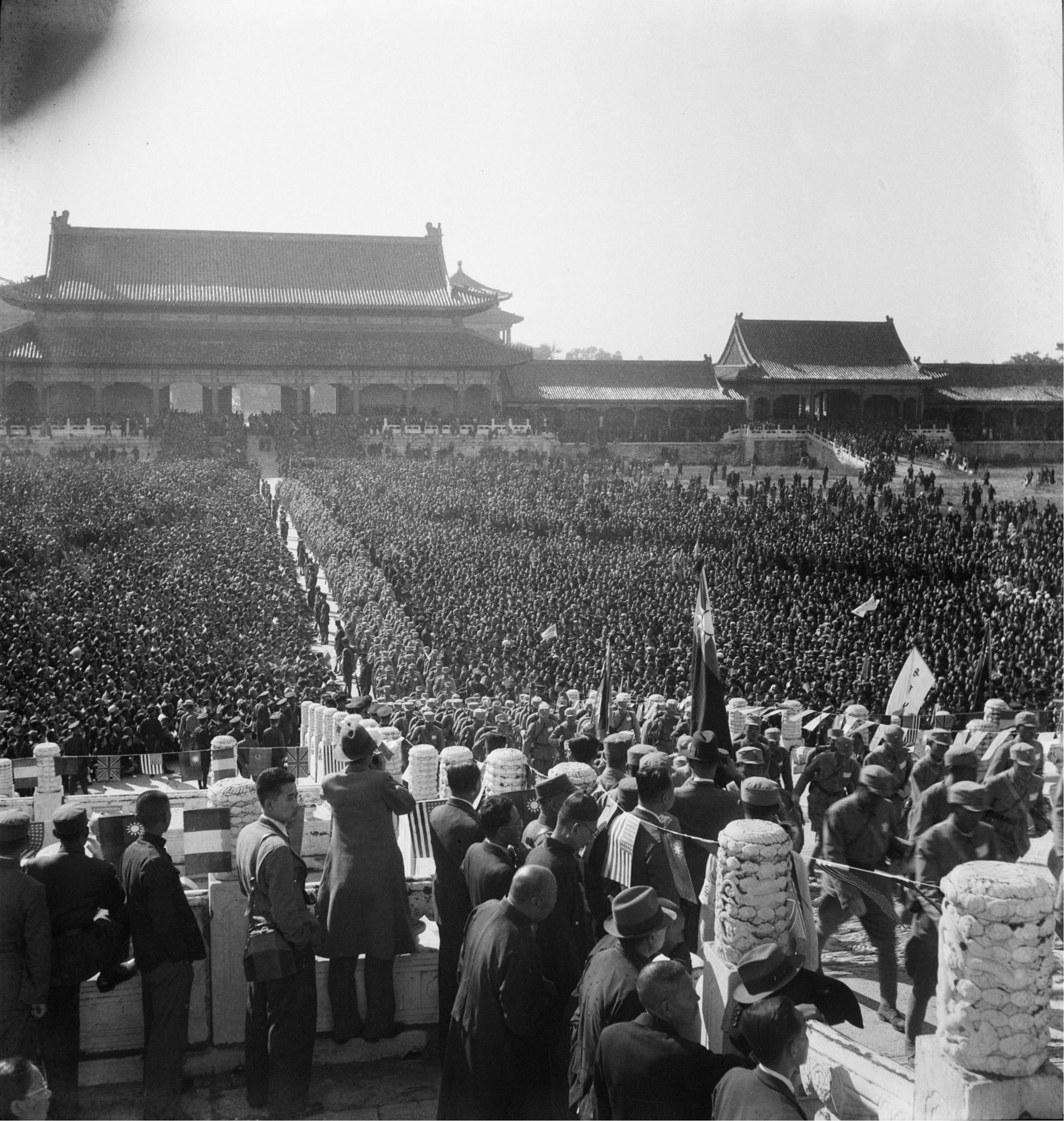 1945年北京抗战胜利受降仪式「超清」图集