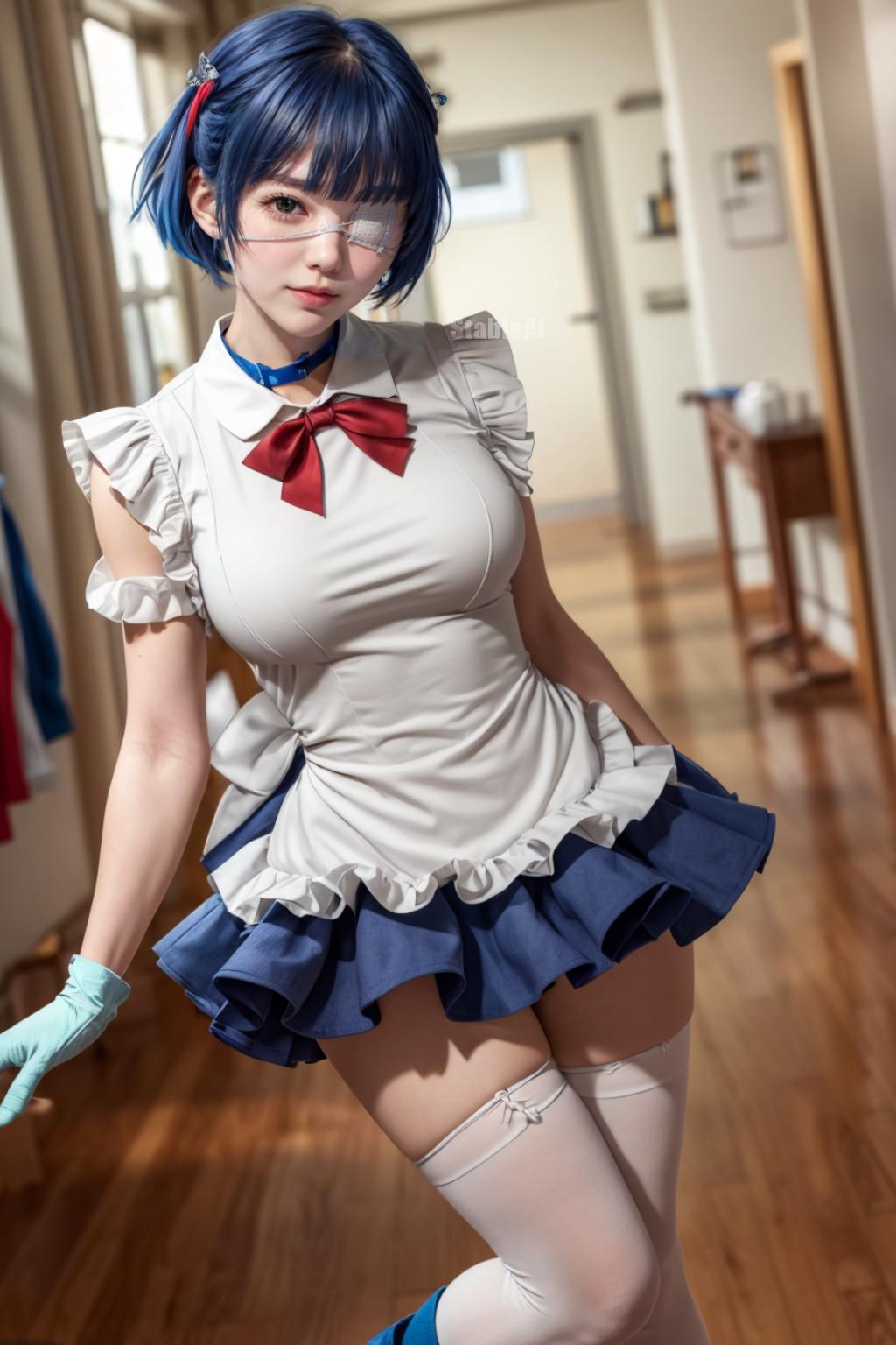 赛博coser《一骑当千》吕蒙子明,原来是个傲娇女