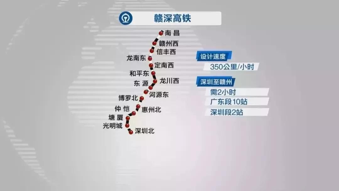 赣深高铁离开通又近一步!