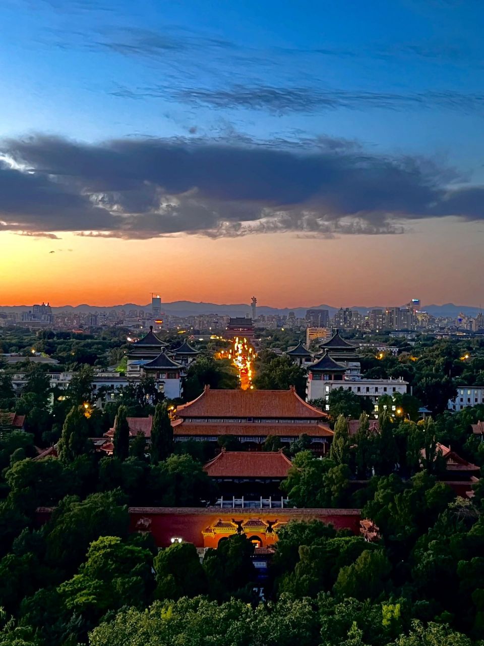 来北京一定要去一次景山公园!