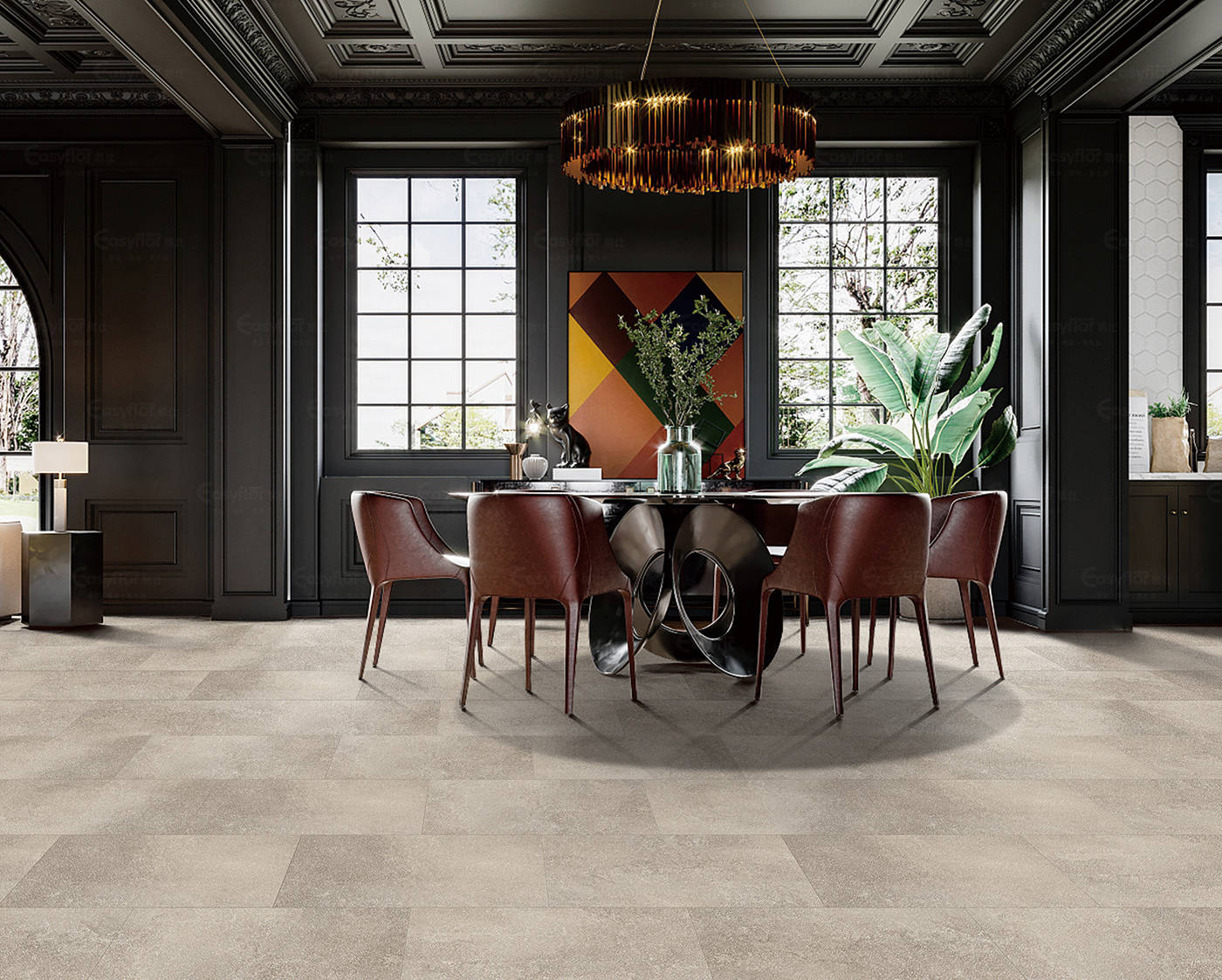 易仕石晶地暖地板 摩利耶系列 m18935002u