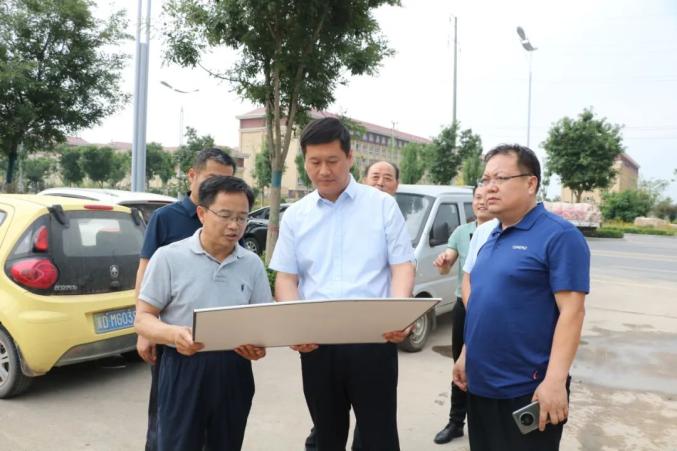 县委副书记,代县长王峰调研指导县委党校建设工作