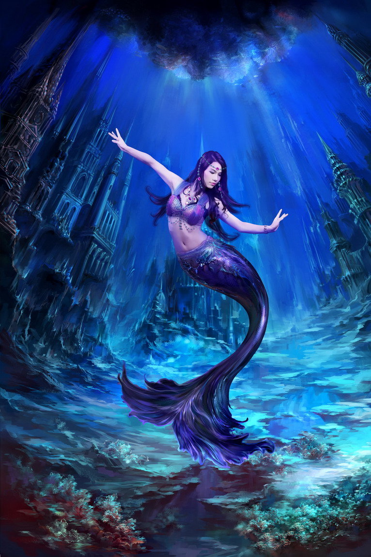 《山海经》中的人鱼:陵鱼,鱼妇,鲛人,谁才是中国人鱼的象征?