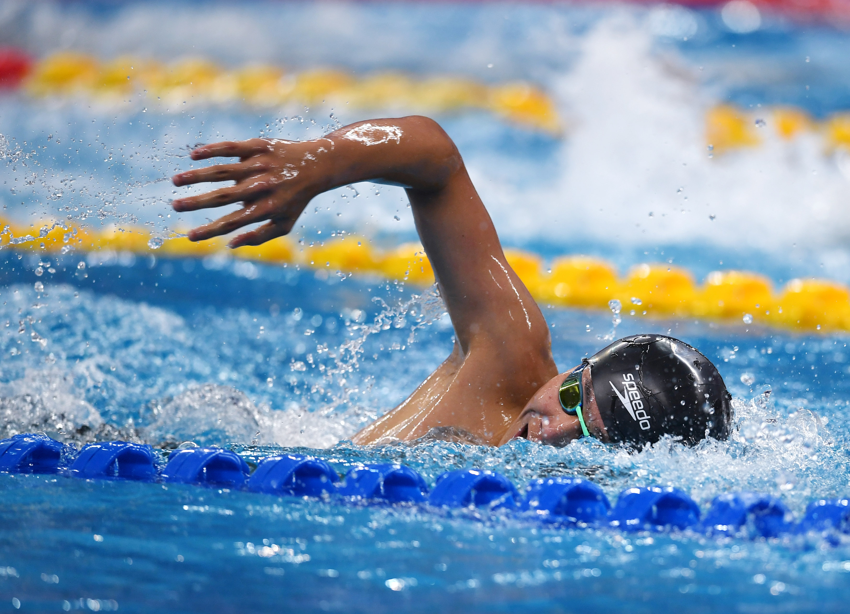 游泳——全国冠军赛:男子u15 400米个人混合泳预赛赛况