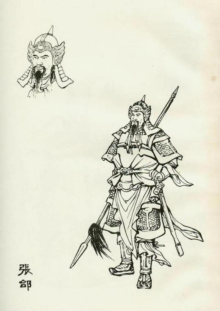 魏国名将张郃,这位身材高大的将军可不是简单的花瓶.