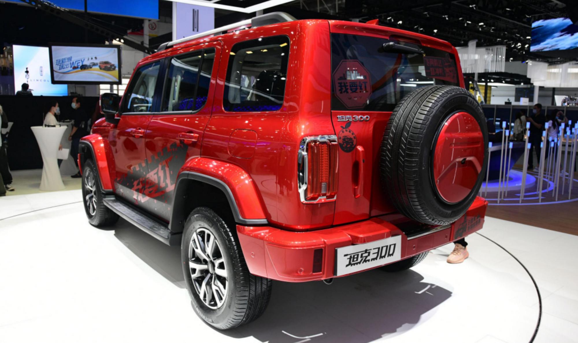 硬派复古,wey坦克300预售17.58万元起