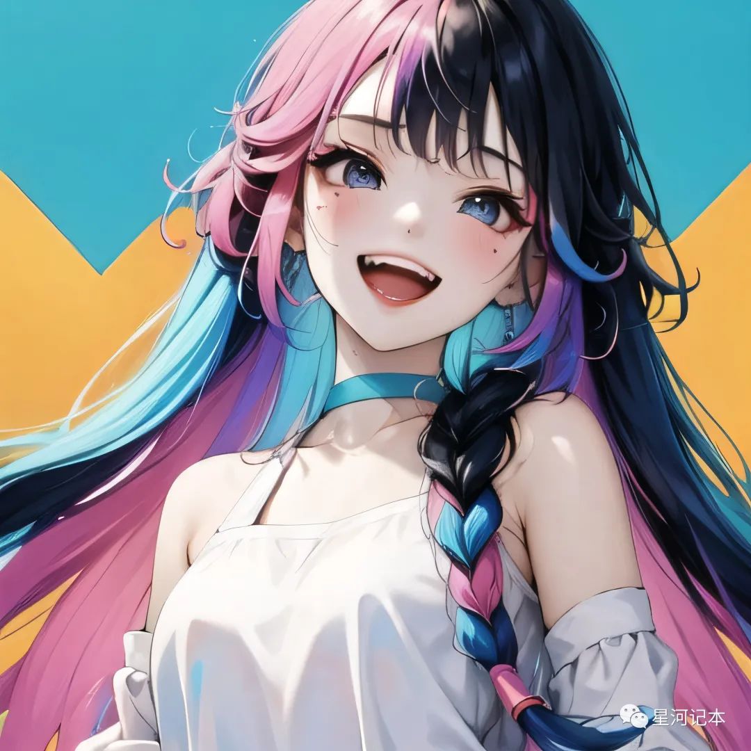 女生头像|超甜彩虹女孩