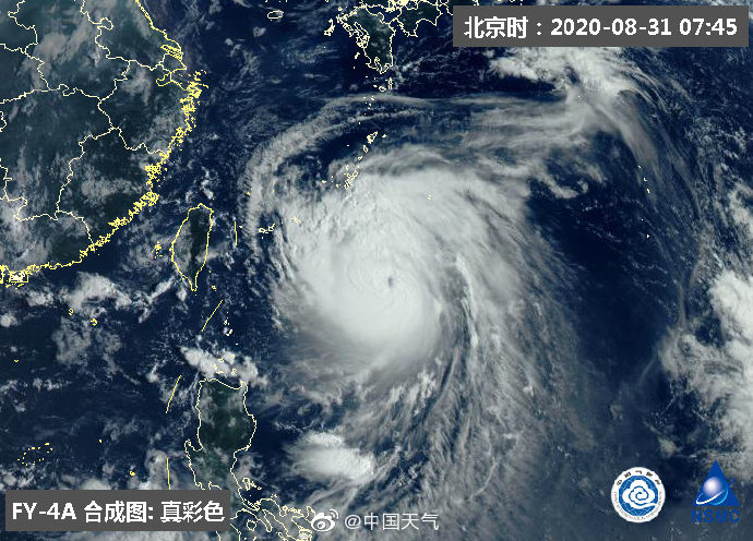 台风"美莎克"最强可达超强台风级