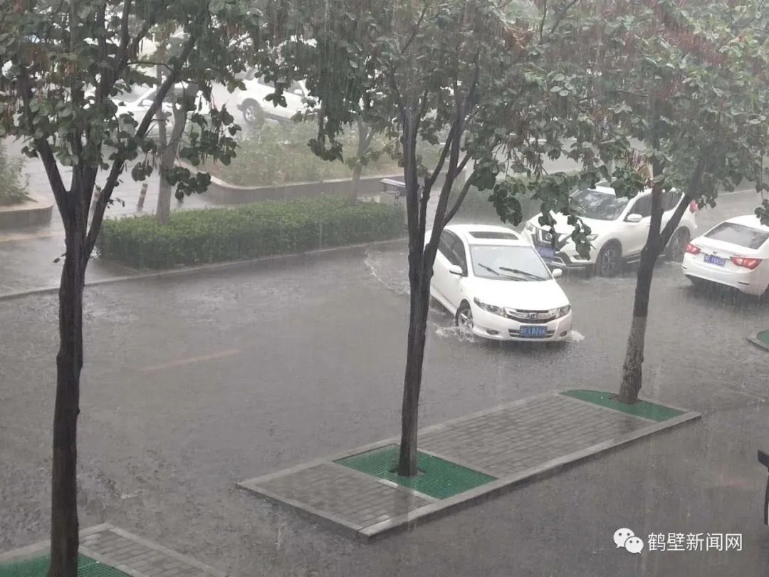 河南鹤壁大雨图片