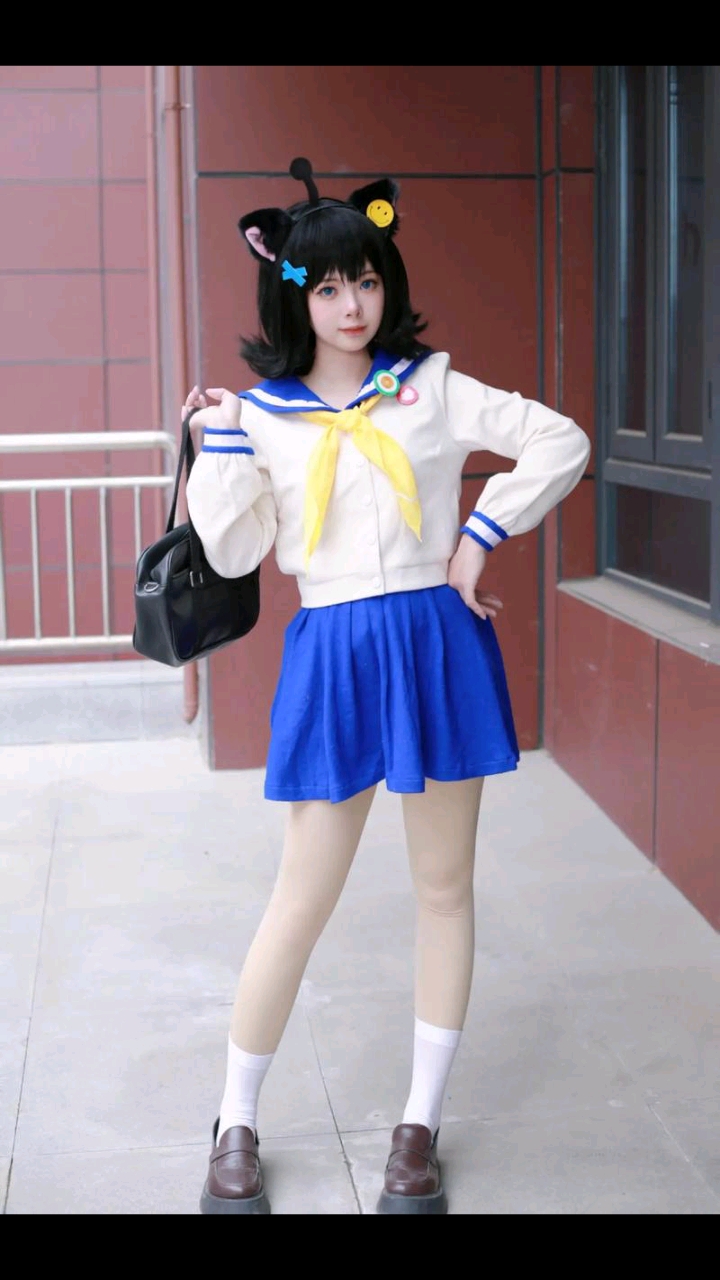 今天我来cos蛋仔派对里的jk妹了.