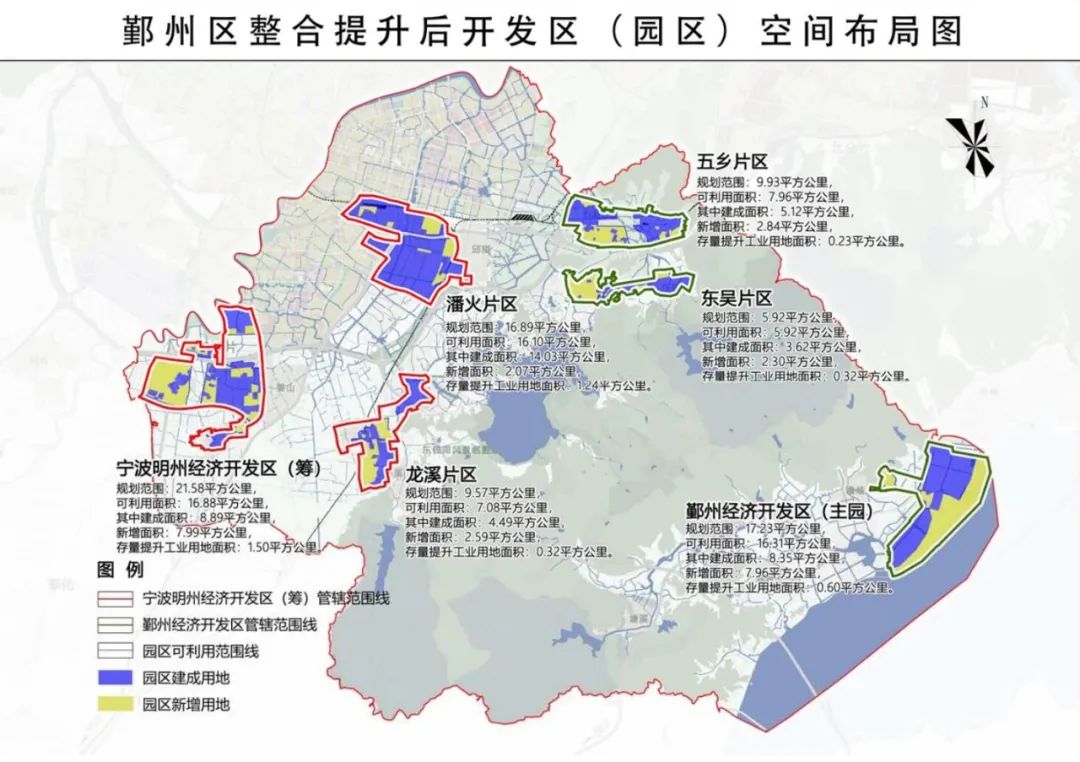 宁波高新区地图图片