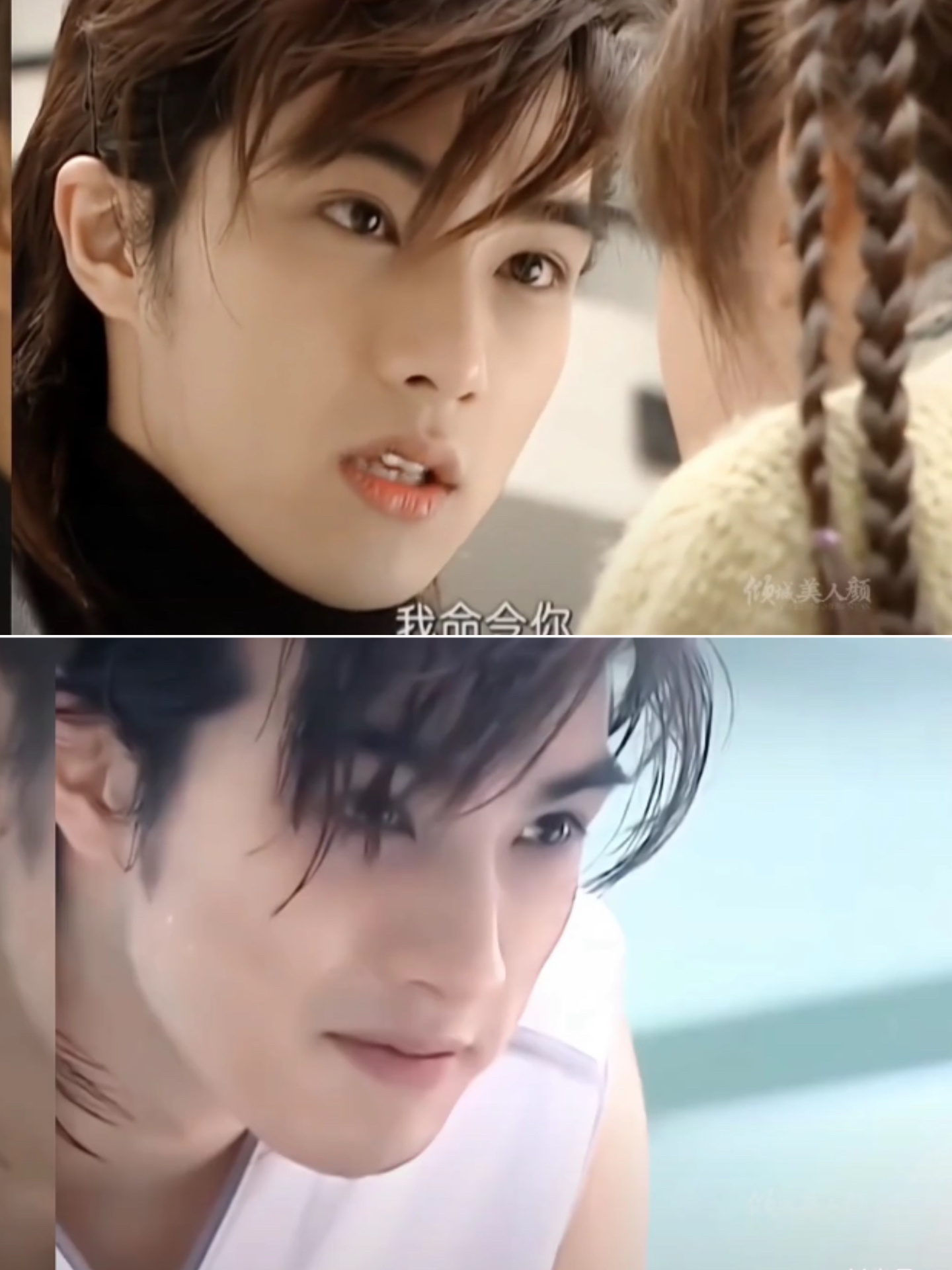 不知道什么时候电视上都是又窄又小的脸前两天看重紫男