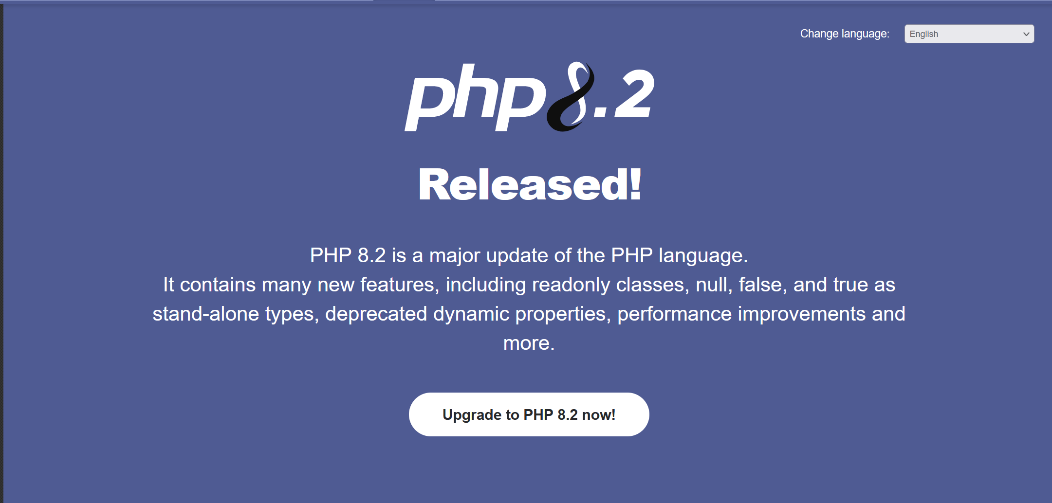 PHP 8.2.0正式发布，支持分离范式类型，引入新的随机数扩展2