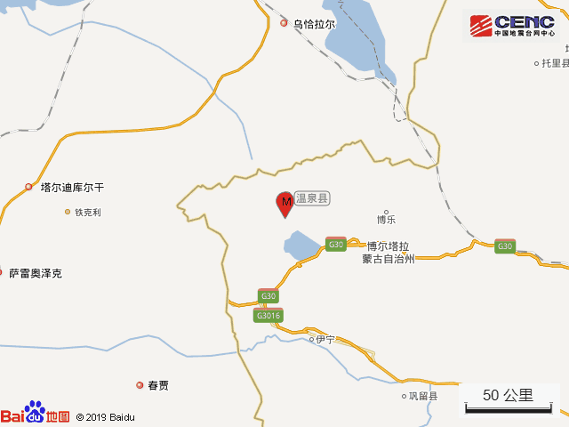 新疆博州地图图片