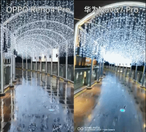 oppo reno4 pro拍了拍华为nova7 pro,视频拍摄效果谁更强?