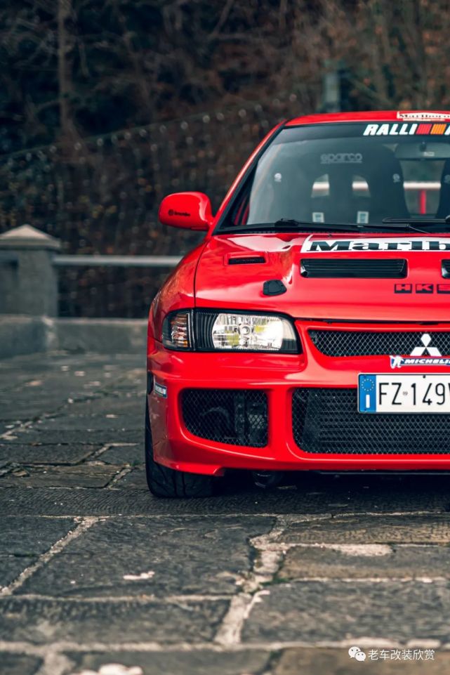 经典涂装 三菱lancer evo ii改装案例