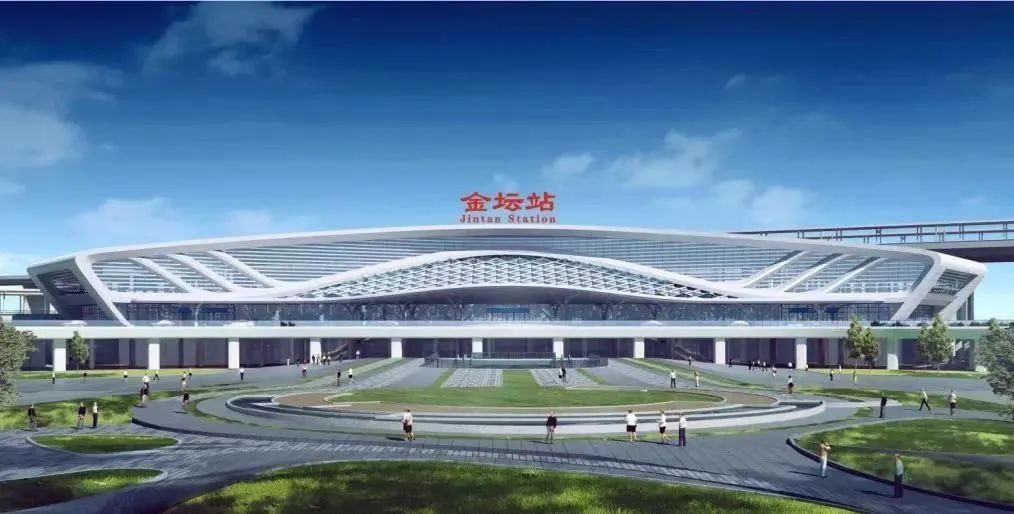 高铁车站 再添力作|全力推进江苏金坛高铁站建设