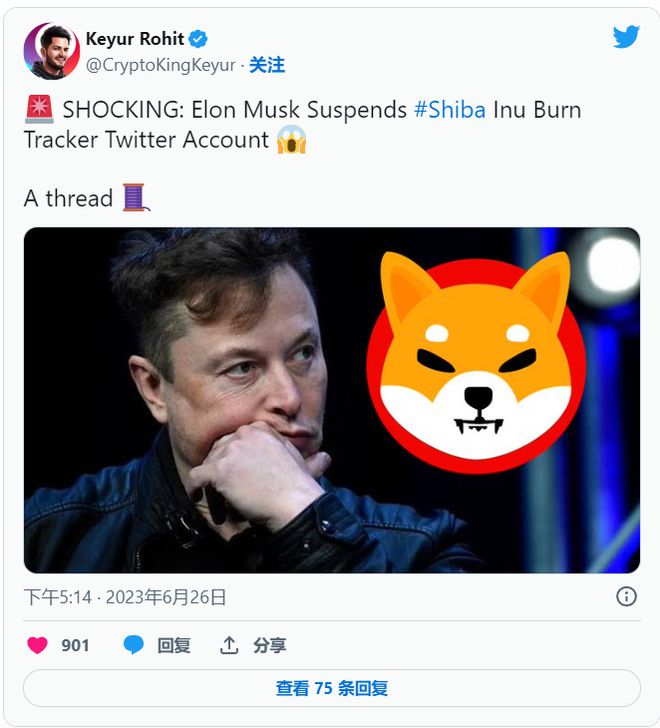 shib市场暴跌:马斯克账户暂停引发看跌恐慌