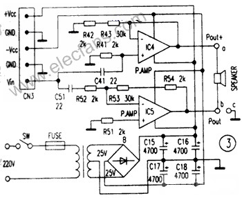 如何用tl084製作低音炮電路