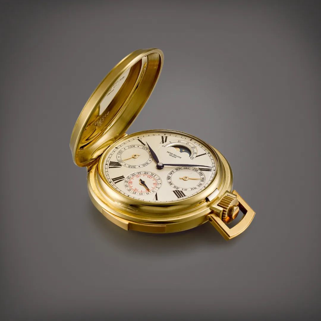 尽览百达翡丽vintage黄金怀表及特别表盘精品
