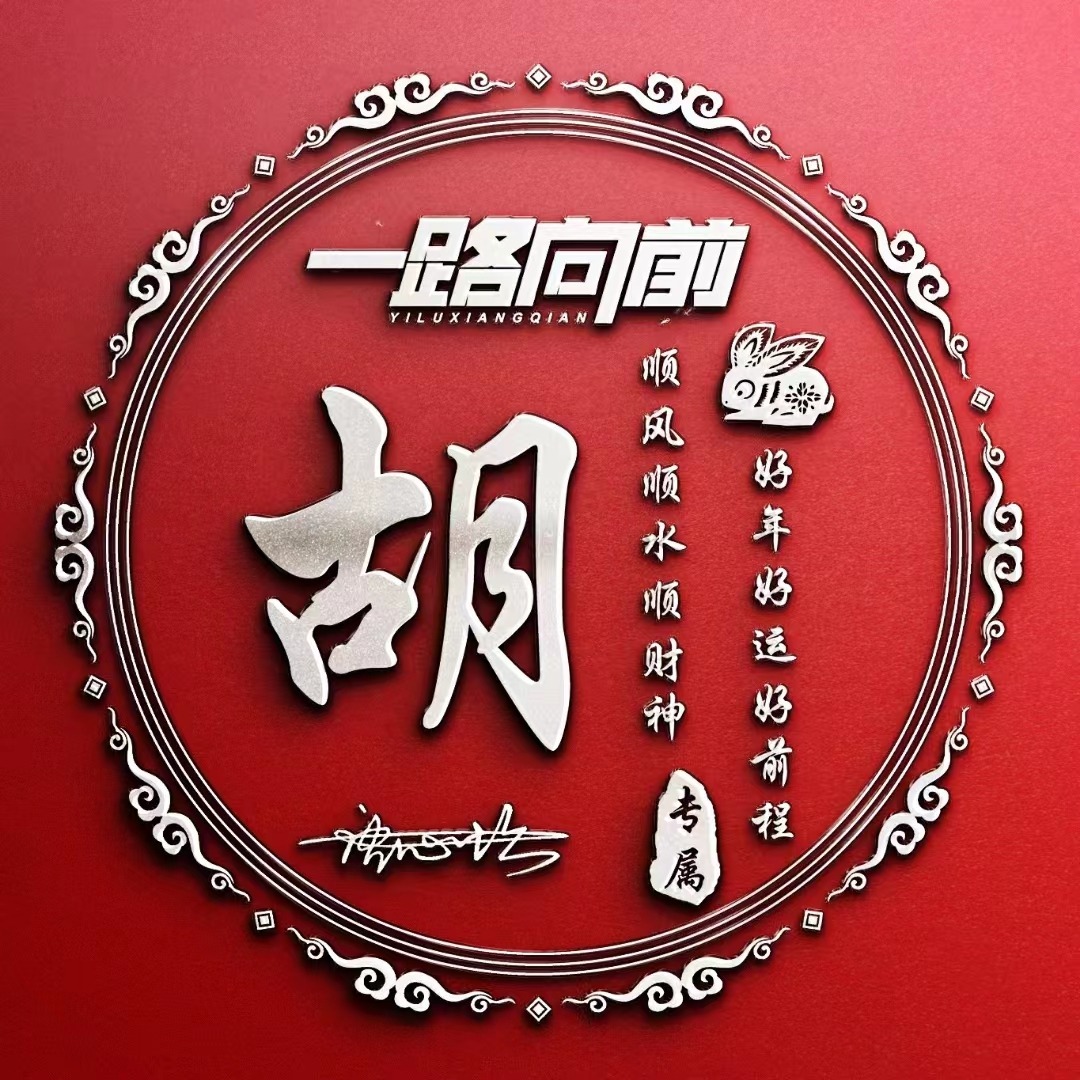 微信头像,姓氏头像,超好看的39张精美姓氏头像,有你的名字吗