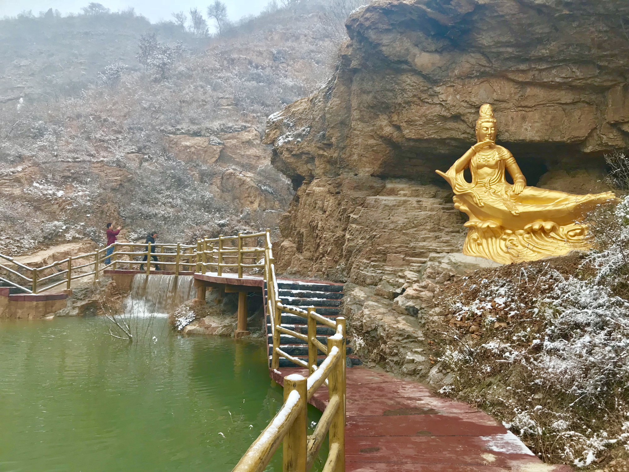 鲁山一极冷门景区,景色秀丽充满豪迈之气,景观众多知道的人不多
