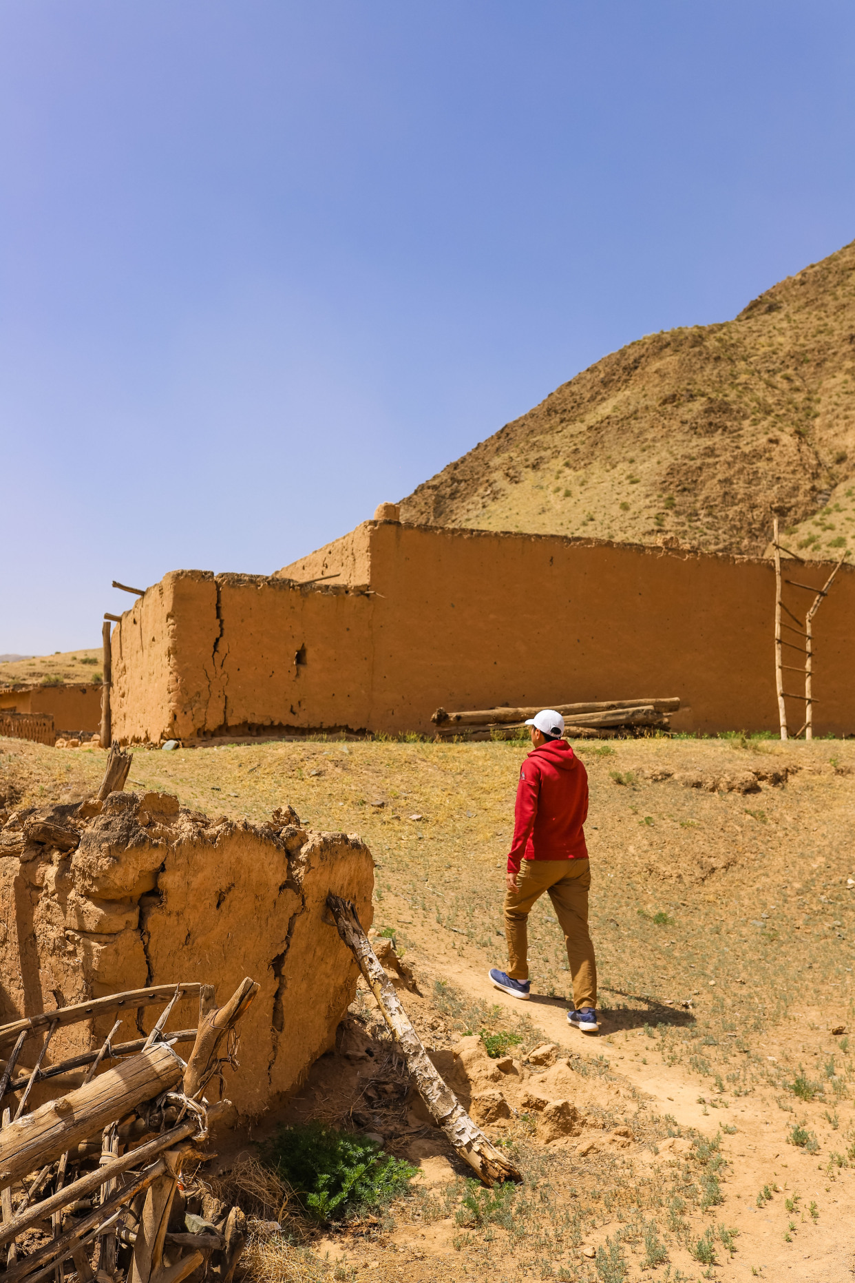 自驾中卫"66号公路",探索北长滩古村落,拍照非常有年代感