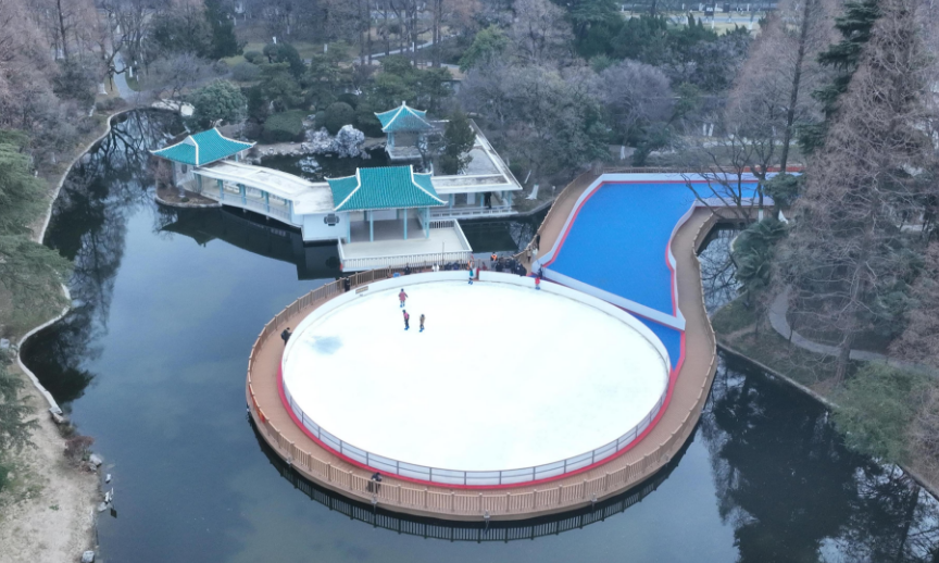 合肥溜冰场图片