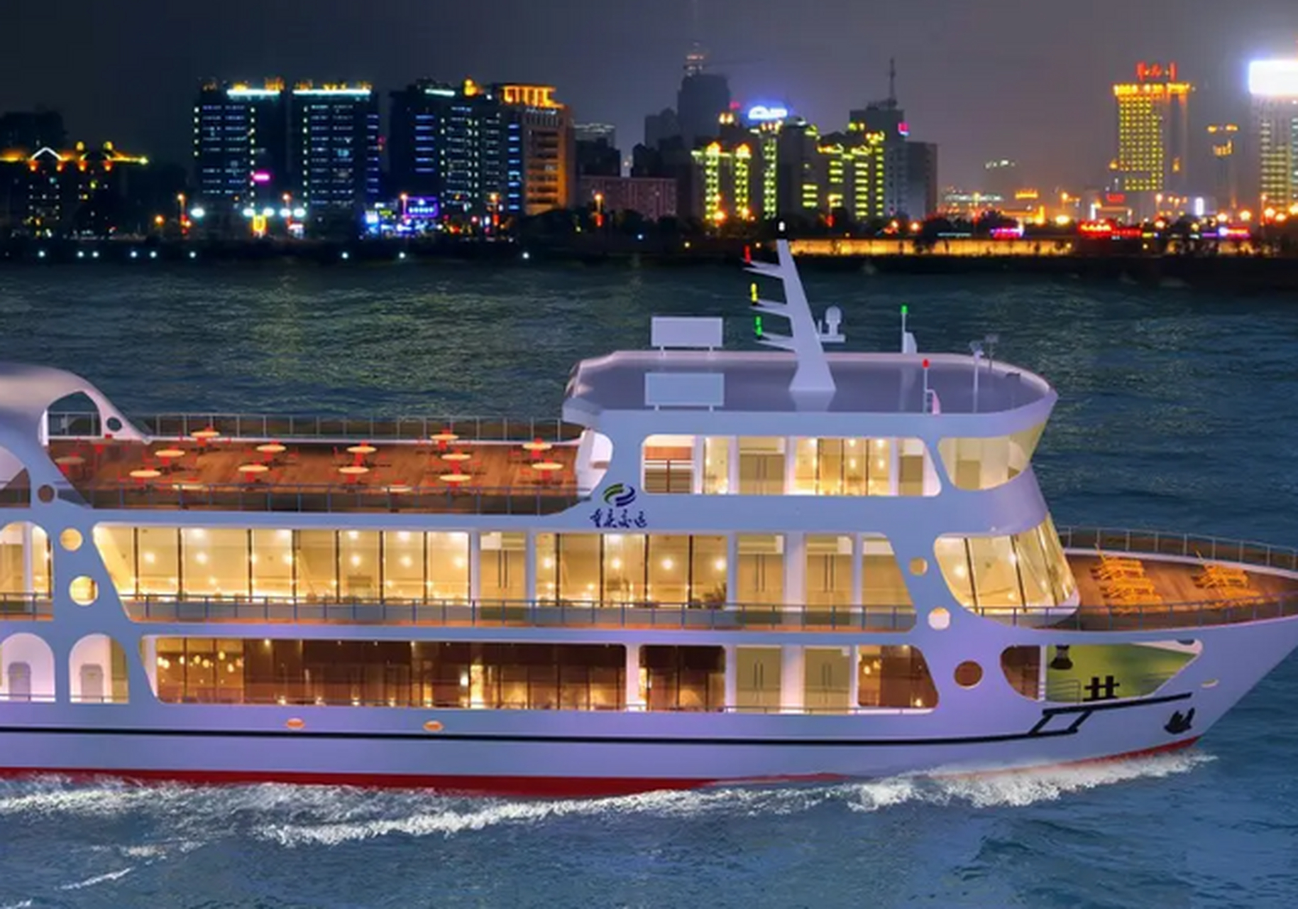 "2018年,一位渔民出海打渔后发现诡异的游轮,里面非常豪华且有人生活