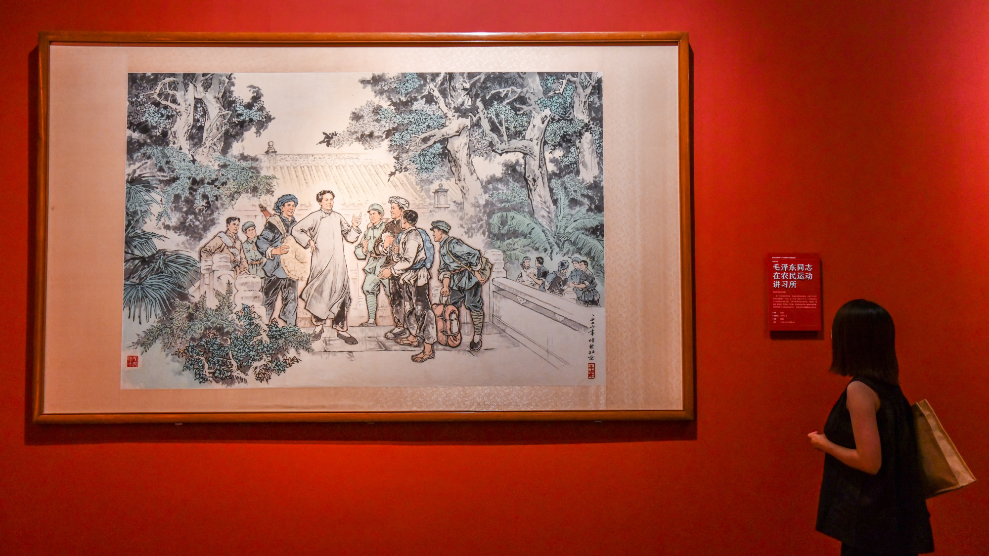 一百件美术经典展现百年建党史,就在国家博物馆