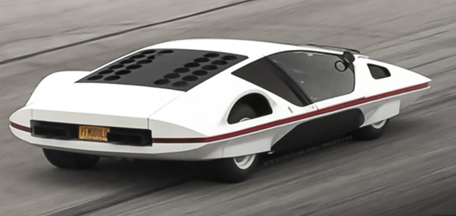 滑动门的法拉利 512s概念车