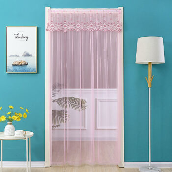 外开门怎么装防蚊门帘?