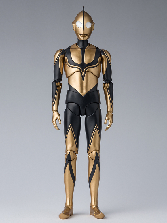 新佐菲shf形象公开:暗金色为主的奥特曼,看起来属实邪魅不少!