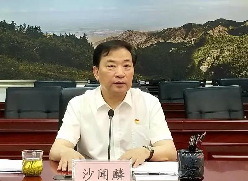 沙闻麟以普通党员身份参加所在党支部党史学习教育专题组织生活会