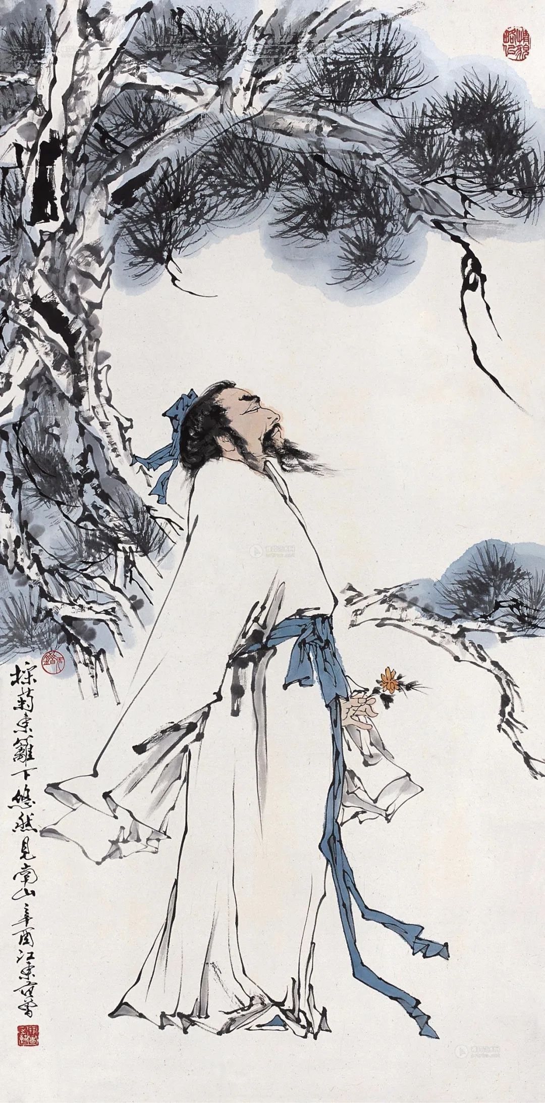 五柳先生,山涧清且浅