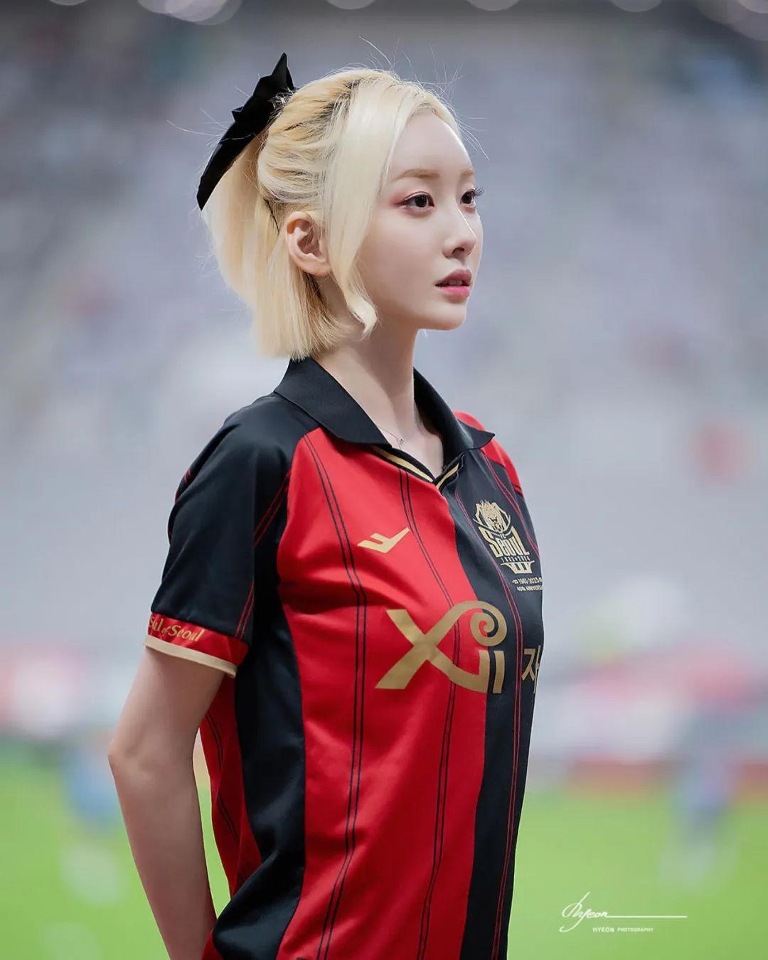 徐贤淑|韩国啦啦队女神,标志性的金色短发