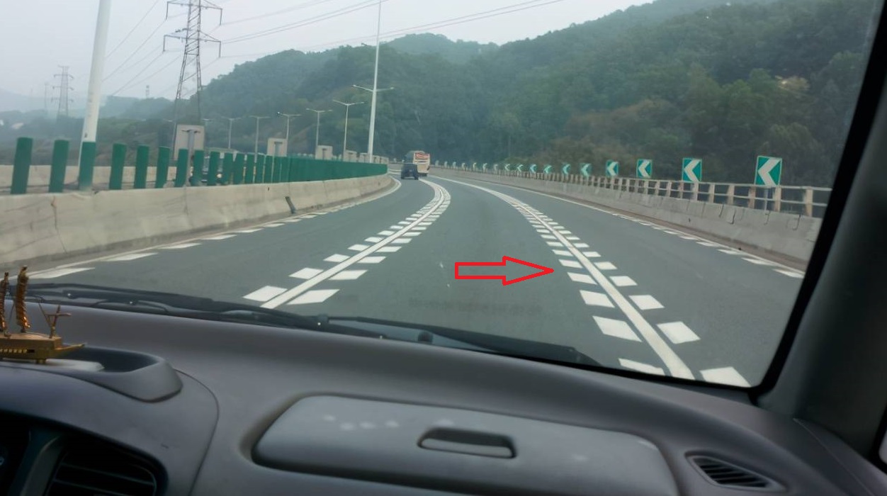 高速公路上标线大全图片