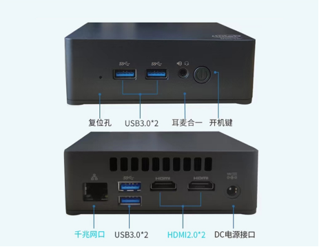 輕量化迷你主機微型電腦口袋主機掌心寶貝優扉dj88實測分享