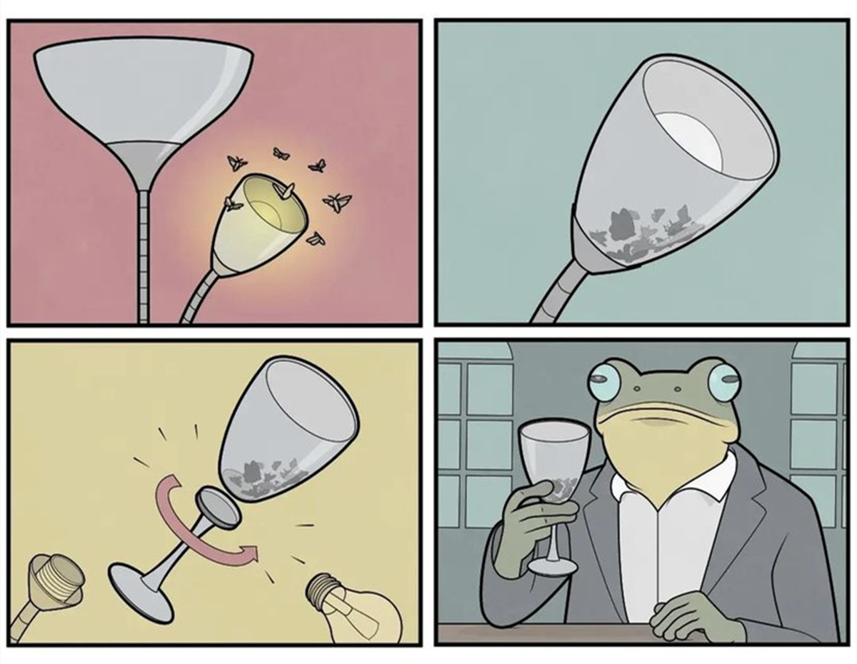 角度奇特的小漫画,不仅很有趣味,还可以成为一些作品的灵感源泉