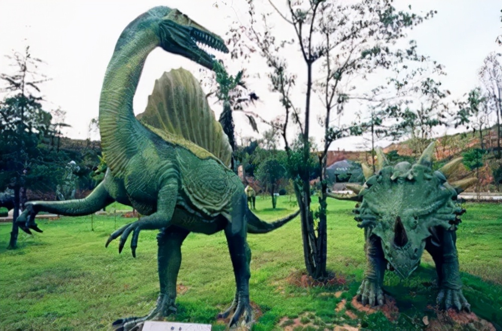 河南恐龙园,号称"世界第九大奇迹",种类多